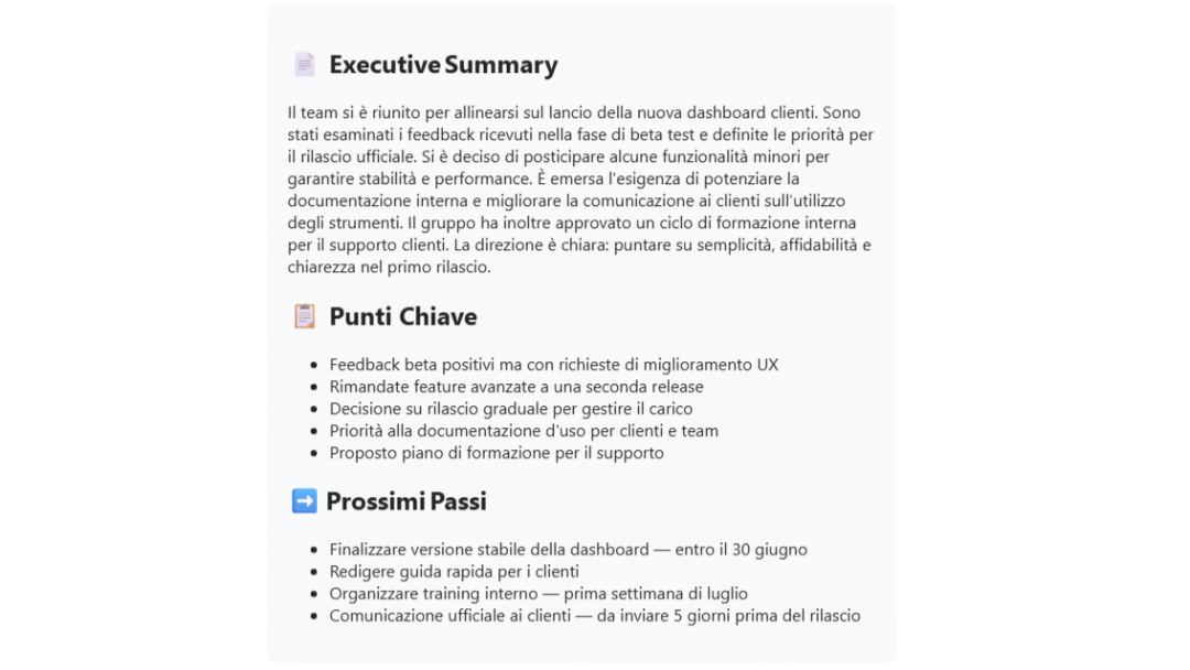 Trascrizione rapida